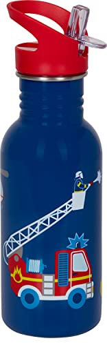 Die Spiegelburg - Edelstahlflasche Feuerwehr, ca.0,5 l (Wenn ich mal groß bin), 15658