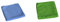 SemyTop Mikrofasertücher, blau, 40 x 40 cm, 1er Pack (1 x 20 Stück) & Top Mikrofasertücher extra, 40 x 40 cm, 1er Pack (1 x 20 Stück)