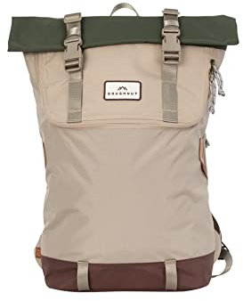 Doughnut Christopher Jungle 18 - Rolltop Rucksack 45 cm beige