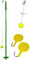 Sandora 2503001 Circletennis - Twistball - 3-teilig grün - gelb mit Ersatzball für tollen Garten Spielspaß und jegliche Freizeitaktivität für Camping und Unterwegs EIN absolutes Kindervergnügen