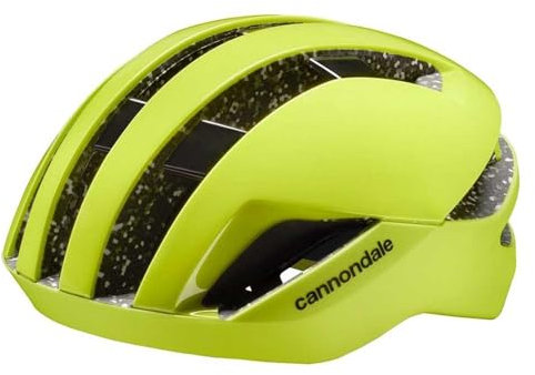 Cannondale Dynam Rennrad Fahrrad Helm gelb 2024: Größe: MD (55-59cm)