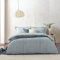 Yard Ensemble de Housse de Couette à Carreaux Vichy Barton - Marine - Simple, Twin