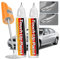Galitoon Lackstift Auto, Autolackreparatur, 2-in-1-Autolackstift, schnelle und einfache Lösung zur Reparatur kleinerer Autokratzer, 0,8 fl oz Lackstift (Silber-2)