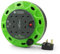 Desiretech - 4 Socket Extension Lead - 5m Portable Cable Reel - Thermal Cut Out, Ergonomic Handle, Green/Black - Heavy Duty Extension Cord for Indoor Use (5 Metre)