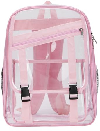 Grand sac à dos transparent en plastique transparent approuvé par les stades
