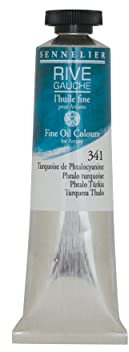 Sennelier Rive Gauche Ölfarbe, 40 ml, Phthalo Türkis