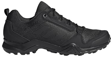 adidas Outdoor Herren Terrex Ax3 Wanderstiefel, Schwarz/Schwarz/Kohle, 42 EU