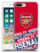 Head Case Designs Officially Licensed Arsenal FC Impact Crest and Gunners Logo Soft Gel Case [Military Grade Protection] Compatible With Apple iPhone 7 Plus/iPhone 8 Plus