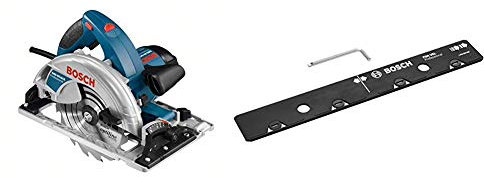 Bosch Professional GKS 65 GCE - Sierra circular, 1800 W, disco 190 mm, en caja + Bosch Professional 1 600 Z00 009 Accesorio para sierras circulares