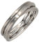 JOBO Damen-Ring aus 950 Platin matt mit Diamant Größe 54