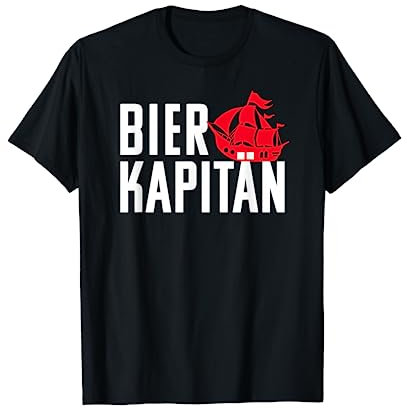 Bier Kapitän - Party Verkleidung Apres Ski Gruppenoutfit Fun T-Shirt