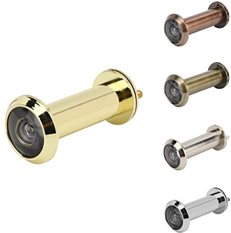 Spioncino per Porta, Spioncino con Copertura della Privacy Rotante Resistente per Spessore Porta 55-90 mm, Angolo Antifurto 220 Gradi, Sicurezza per Casa, Ufficio, Hotel(3)