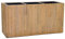 VIVANNO Pflanzkübel Pflanztrog Holz Maxi Braun (35x64x25)