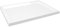 vidaXL Modern ABS Fiberglass Reinforced Shower Base Tray - Low Threshold Design for Easy Entry and Exit - Stain and Scratch Resistant - 70x90 cm White Shower Tray