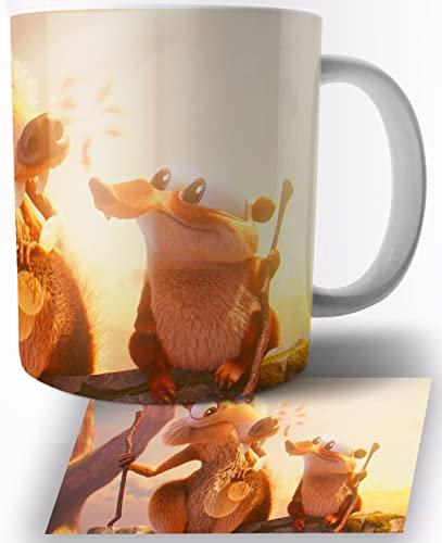 TusRelojes Ice Age Scrat Tales Tasse en Céramique Blanche 325ml Mug