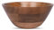 Samhita Ensaladera de madera de acacia, perfecto para ensalada, ensalada de verduras y centro de mesa decorativo, absolutamente hermoso para tu cocina (9 x 9 x 4 pulgadas)