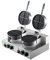 GS Multitrade Waffeleisen Waffelmaschine Waffeleautomat mit doppelten Antihaftplatten Timer 50-300 Grad stufenlos