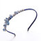 IYOU Retro Strass Haarband Kristall Marineblau Haarbänder Party Geburtstag Haarschmuck für Frauen und Mädche