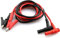 1 Paar Heavy-Krokodilklemmen mit Kabel Bananenstecker 4 mm Flexibler Kabeldraht (1 m / 3,3 Fuß) für Elektrische Multimeter Prüfung