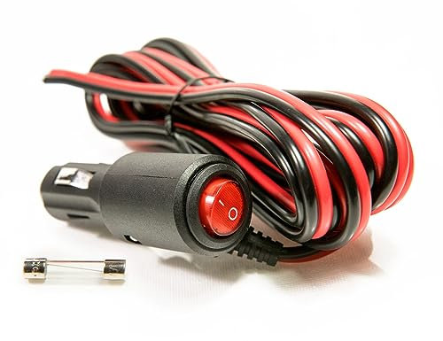 Web Truck LKW KFZ Verlängerungskabel für den Zigarettenanzünder im Auto, 12 V, 24 V, 15 A, Länge 3m, Verlängerung, Zigarettenanzünderstecker