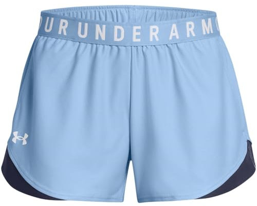 Under Armour Damen Play Up 3.0 Shorts, Horizon Blau, S