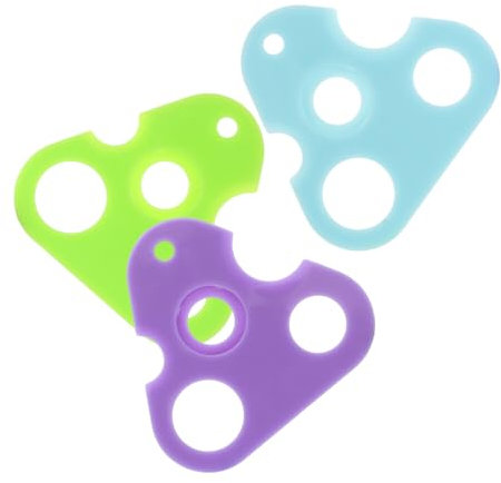 3pcs Roller Bottle Opener Beer Opener Wine Opener Electric Universal Caps Remover Accessory Tops Tool Jar Opener Oils Tool Bottle Caps Openers Opener for Caps Abs CIYODO