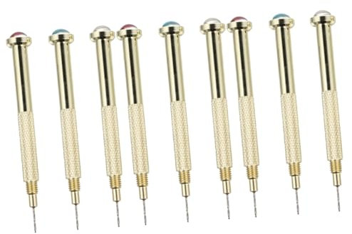 9 Stk Nagelbohrer Techniker Bohrer Für Nagelpiercing Karite Automatische Nagelfeile Maschine Schmuck Bausatz Zubehör Maniküre-werkzeuge Nägel Nagelfeile Bohren Diy-nagel Metall Healeved