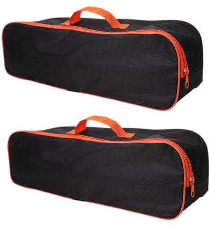 ULTECHNOVO 2-piece Car Vacuum Storage Bag Multi-purpose Tool Bag for Automotive Accessories Large Storage Space Waterproof Organizer