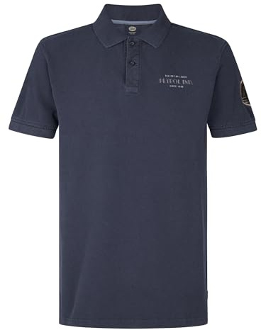 Petrol Industries, Men Polo Short Sleeve, M-1050-POL912, Navy Blue, XL