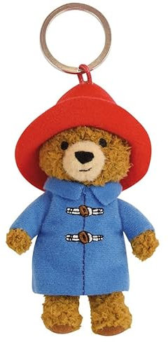 JEMINI | Porte-Clés Peluche Paddington 10 Cm | Licence Officielle | Tenue Emblématique | Accroche Pratique Pour Sacs Et Clés | Texture Douce | Marque Française | Ambiance Conviviale | Idée Cadeau