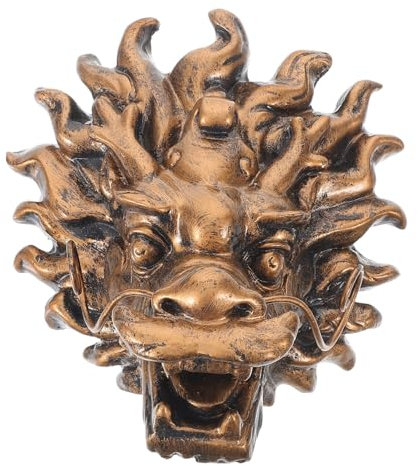 TOYANDONA Fontaine Murale Extérieure Robinet De Fontaine pour Jardin Et Villa Sortie d'eau 13x15x8 Cm en Bronze Ancien D'arrière-Cour Débit Puissant Apaisant