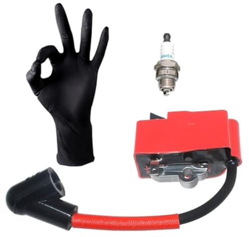 MEXWLOP Bobina di accensione, for Makita, EA3200S EA3201S EA3500S, for Dolmar, PS-32 PS-32C PS-35 PS-35C Bobina di accensione per attrezzature da giardino