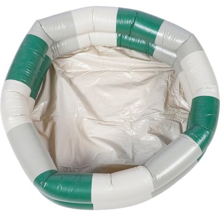 Toddmomy Piscine Gonflable Ronde pour De Bain Épais pour Fête Et Jeux Extérieur
