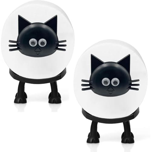 2PCS Cat Toilet Roll Holder, sheep toilet roll holder free standing, Novelty Animal Toilet Roll Holder, Free Standing Toilet Paper Holder for Bathroom Bedroom Living Room