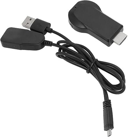 Wireless HD Multimedia Interface Display -Dongle -Adapter für Mobiltelefone und Tablets Unterstützt Wichtige Videoplattformen für Online Video Streaming