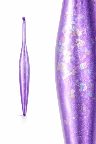 Furls Häkelnadel, limitierte Auflage Afterparty Streamline Metall, ergonomische Handhabung Häkelnadeln 17,8 cm (Matte, E - 3,50MM)