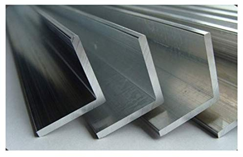 Equal & Unequal Aluminium Angle Corner Profile – 1 Metre / 39.37 in Natural Extruded for DIY & Construction TMW Profiles (40x20x2)