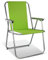ASAB Folding Garden Patio Spring Deck Chair With Arms & Comfortable Fabric Seat Picnic Camping Beach Fishing Outdoor - Green