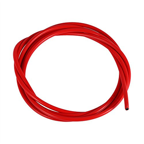 Bnineteenteam Bike Brake Cable and Housing, 2m Bicycle Brake Shift Wire Cable Housing Hose Kit for Mountain Bike Road Bike (5 Colors) (4mm-Red) Ride