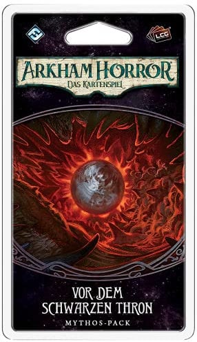 Fantasy Flight Games | Arkham Horror: LCG – Vor dem Schwarzen Thron | Erweiterung | Expertenspiel | Kartenspiel | 1-4 Spieler | Ab 14+ Jahren | 45+ Minuten | Deutsch