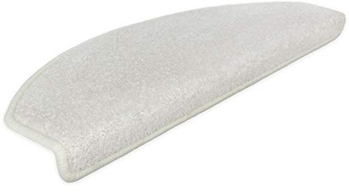 Kettelservice-Metzker Stufenmatten Pegasus Halbrund | in vielen Set Varianten | 65x24x4cm | Weiss 15 Stück