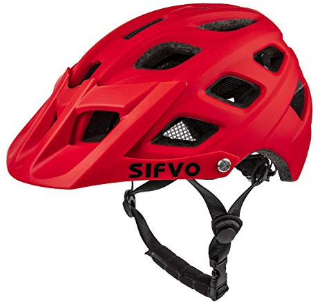 SIFVO Kids Bike Helmet for Boys and Girls Ages 8-14 Adjustable Youth Helmet with Detachable Visor Lightweight, Safe & Stylish Cycling Bicycle Helmets for Kids 54-57cm