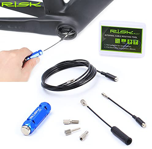 FOMTOR Bicycle Internal Cable Routing Tool Cycling Bike Internal Cable Routing Tool Hydraulic Wire Shifter Guide Install Inner Kit for Bicycle Frame Shift
