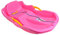 Schlitten Kinderschlitten BOB MINIBOB Kunststoff Rodel 4 Farben (Rosa)