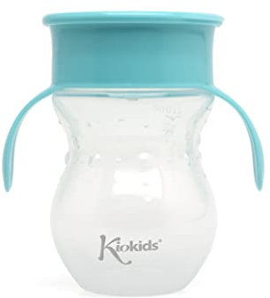 Kiokids Taza Aprendizaje Step 3 Con Asas 270ml Azul