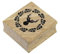 Artoz Stempel – Holzstempel – „Hirsch“ – 40 x 40 mm – Motivstempel zum Kartenbasteln für Weihnachten, Einladungen, Grüße