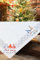 KAMACA Tischdecke Mitteldecke 85x85 cm rechteckig mit hochwertigem Druck-Motiv Küche Esstisch Eyecatcher Herbst Winter Weihnachten (Lustige Wichtel)