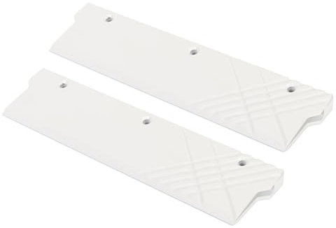 Bewinner DDR5-Speicherkühler, Computer-Wasserkühlungs-Kühlkörper, Aluminiumlegierung, Speicher-RAM-Kühlkörper, DDR-Kühlkörper für Computer-Wasserkühlungssystem-Zubehör (White)