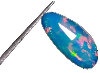 16x7x3mm Opal 1pcs FACETED Rare Quality Opal 1pcs OVAL FACETED Ethiopian Opal FACETED Natural welo opal multi fire opal loose Gemstone For Jewelry Making