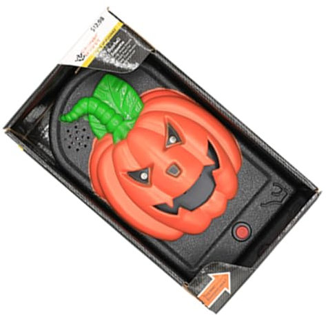 Veemoon Halloween-türdekoration Beängstigend Leuchtende Türklingel Halloween-kürbis-türklingel Party-türklingel Halloween-türklingeldekorationen Leuchtender Augapfel Plastik Skelett